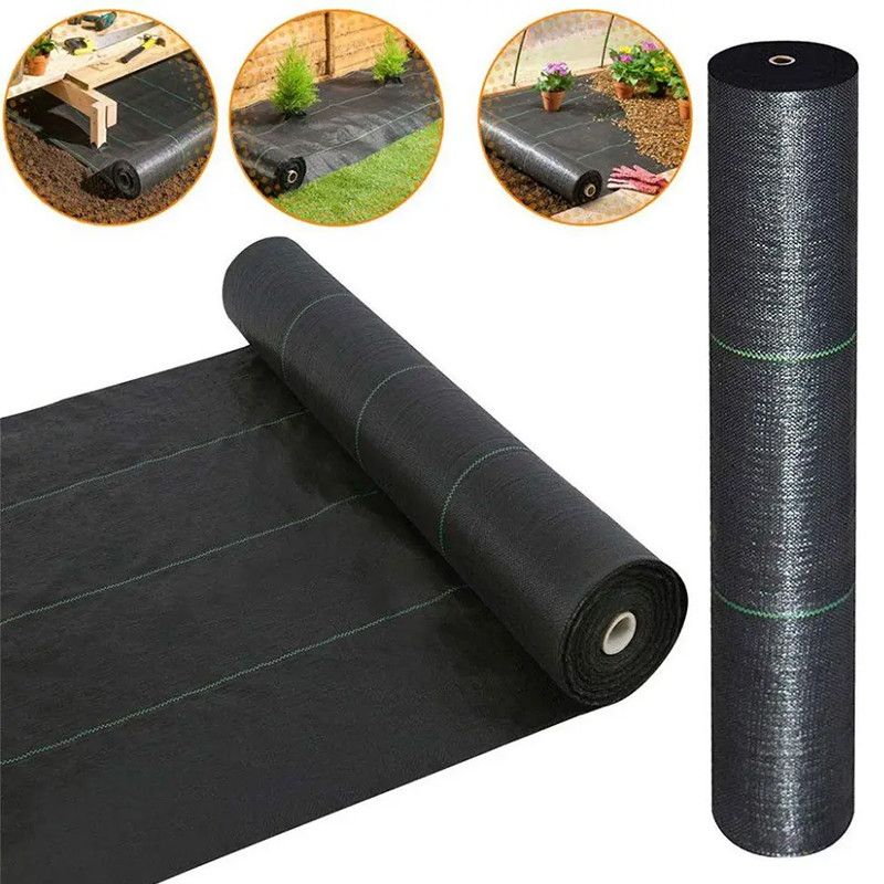 Folie agrotextil, antiburuieni, filtru UV, 1.1x50 metri, 100 g/mp, polipropilena Engros