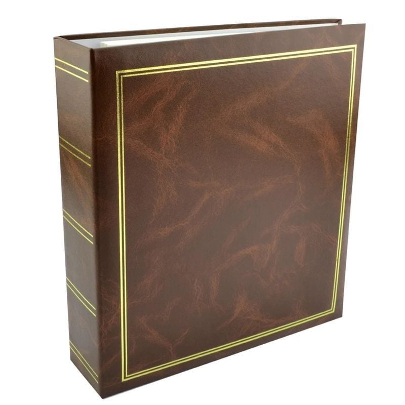 Album foto Classic 23x28 cm, 50 pagini albe autoadezive, tip caiet mecanic Maro Engros