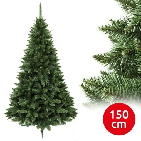 Brad en-gros artificial 150 cm cu 200 crengi si suport plastic – In cutie cu tematica de craciun