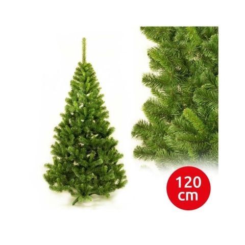 Brad en-gros artificial 120 cm cu 100 crengi si suport plastic – In cutie cu tematica de craciun