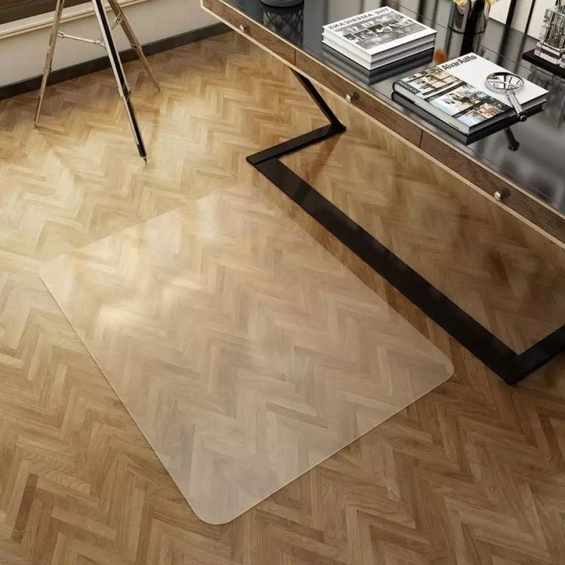 Covoras protectie pardosea, 70x100 cm, grosime 0.5 mm, PVC transparent aspect mat Engros