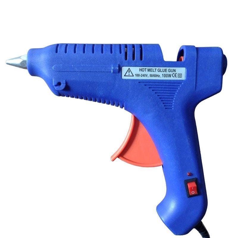Pistol de lipit cu silicon cald, 100W, utilizare batoane 11 mm Engros