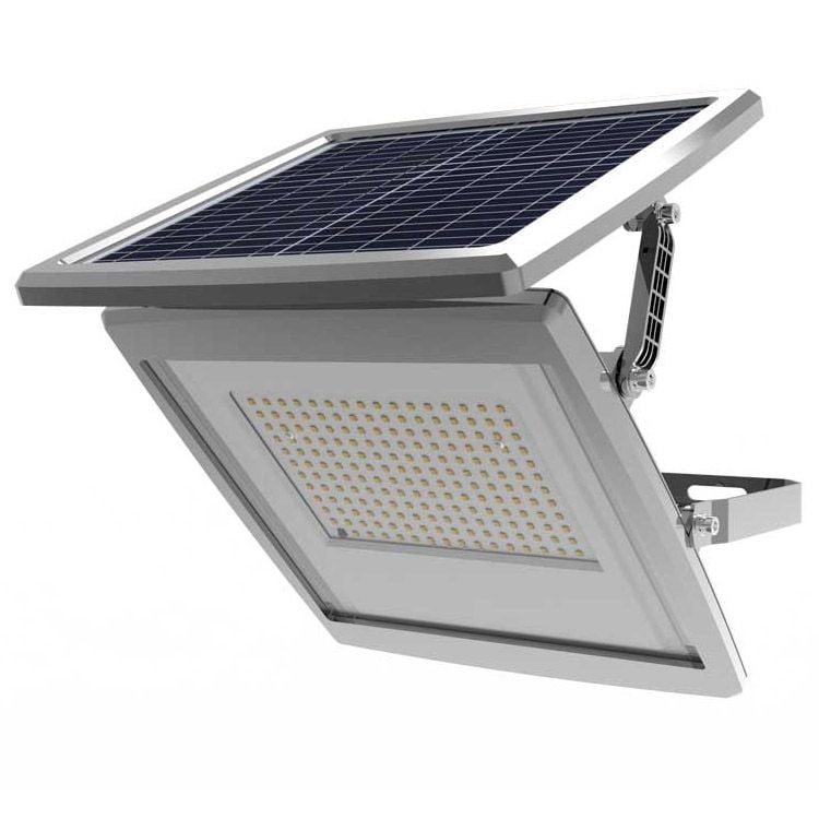 Proiector Solar LED 100W cu 3 Optiuni de Prindere - Solutie de Iluminat Exterior pentru Diverse Scenari, ClassLights Engros