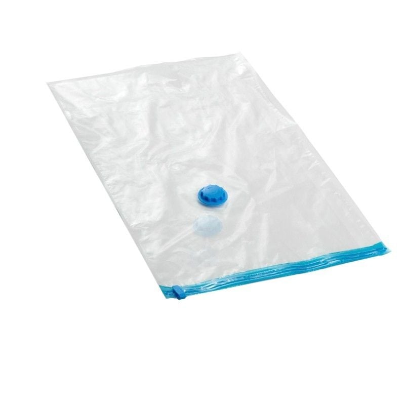 Sac pentru vidat transparent, reutilizabil, 80 x 110 cm, inchidere glisor Engros