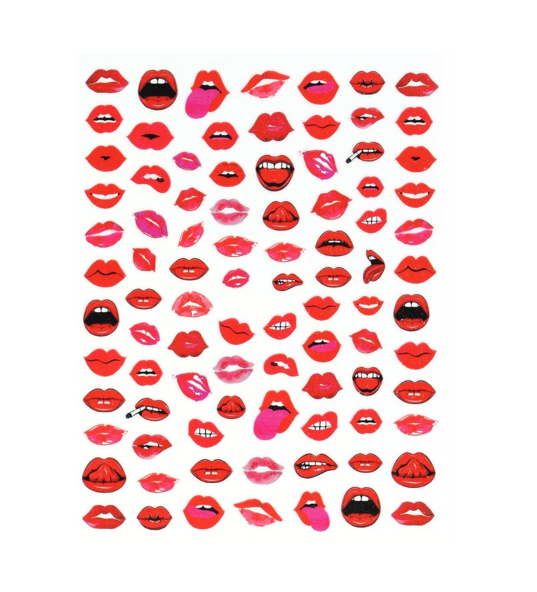 Sticker Decor Unghii 3D Sela, model Valentine’s Day WG457 engross