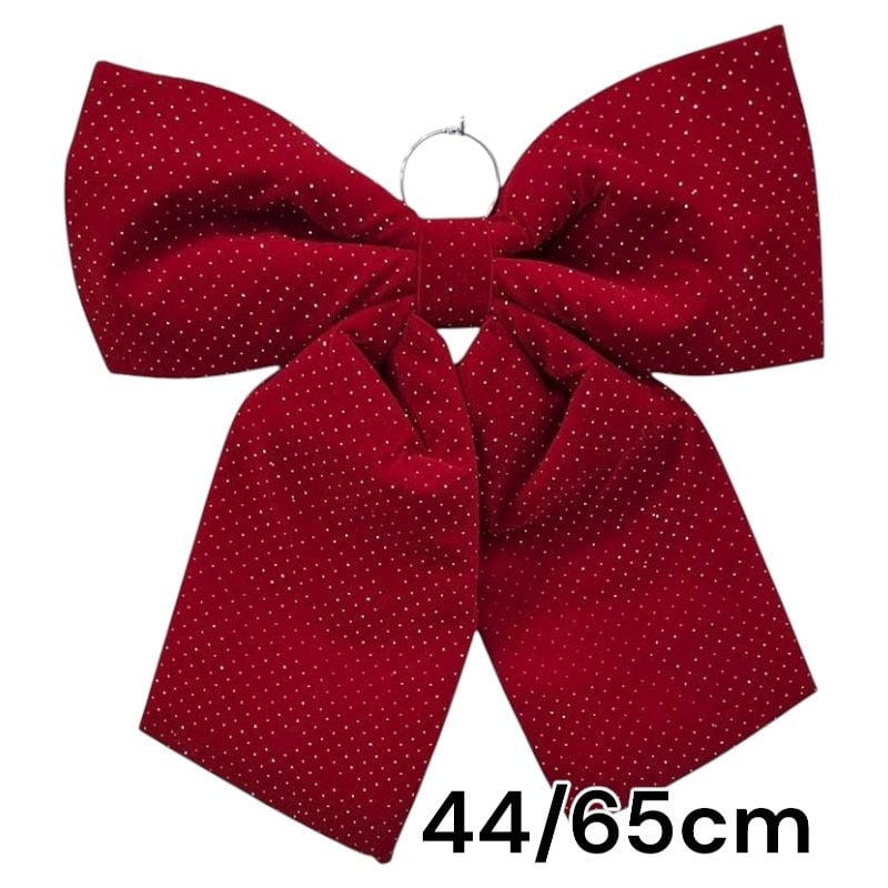 Fundă roșie din catifea 44 x 65 cm cu strasuri aurii – en gros