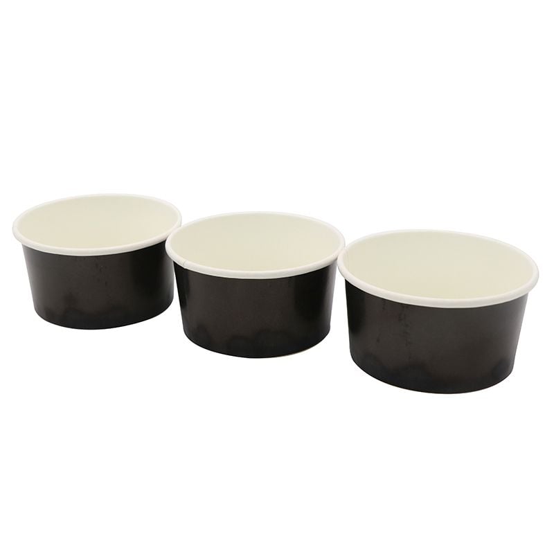 SOSIERE CARTON NEGRU (100 buc/set) 60 ml