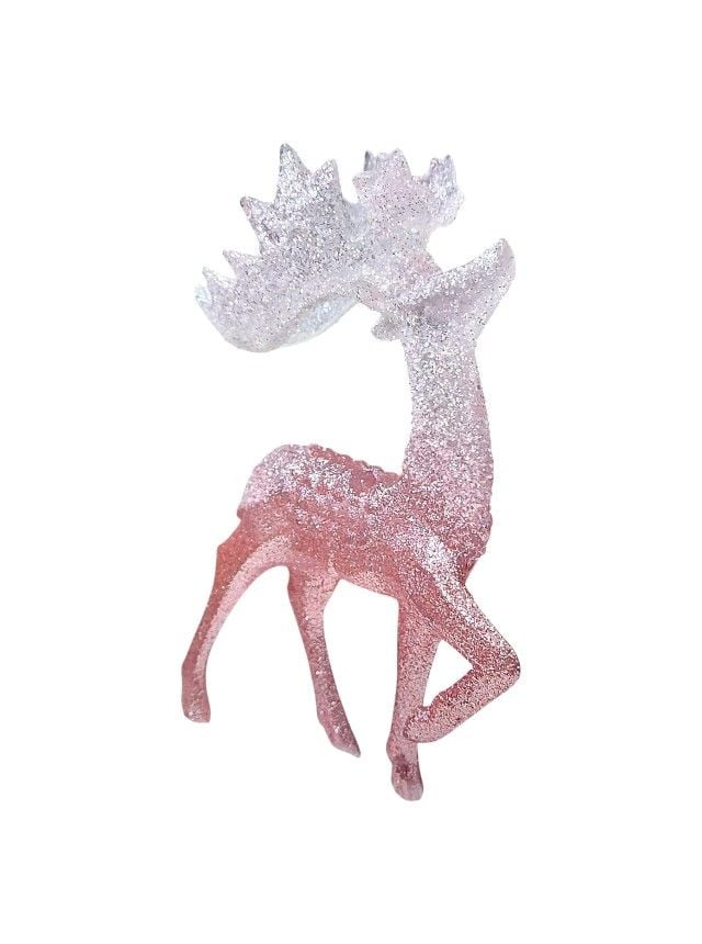 Figurina ornament Engros decoratiune de Craciun, din plastic, 13 cm