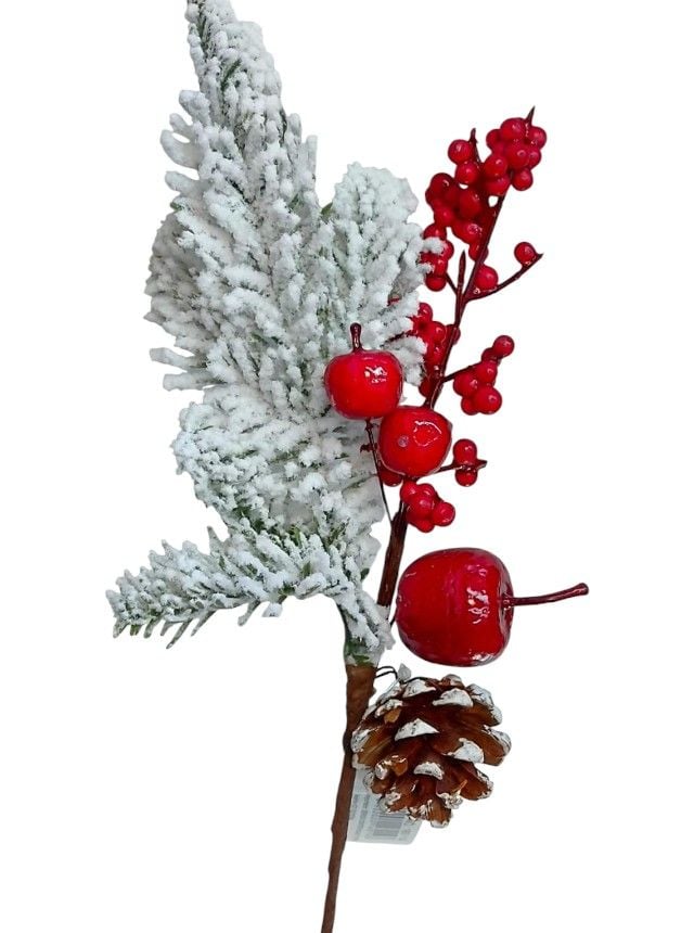 Aranjament decorativ Engros de Craciun, ramura decorativa