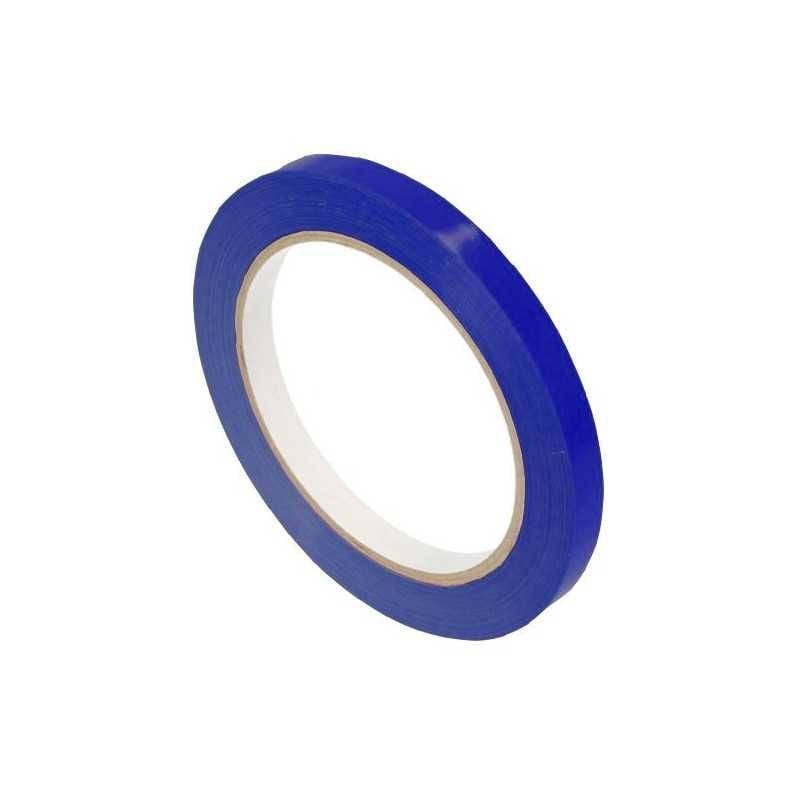 Banda adeziva pentru sigilat pungi, rola 12 mm x 66 m, Albastru