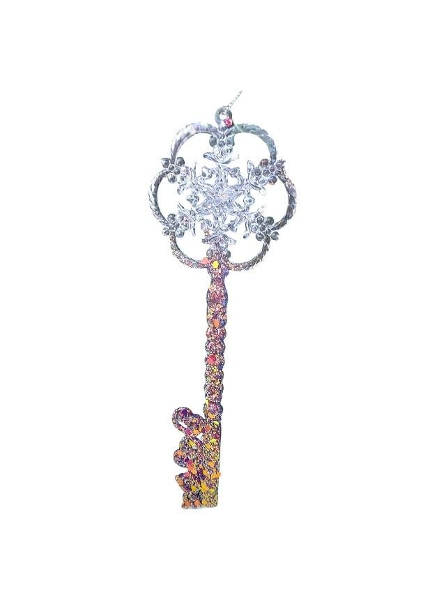 Figurina ornament Engros decoratiune de Craciun, din plastic, 17 cm