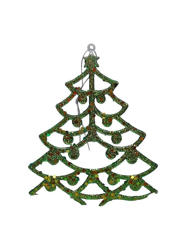 Figurina ornament Engros decoratiune de Craciun, din plastic, 13 cm