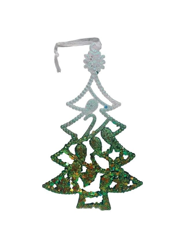 Figurina ornament Engros decoratiune de Craciun, din plastic, 13 cm