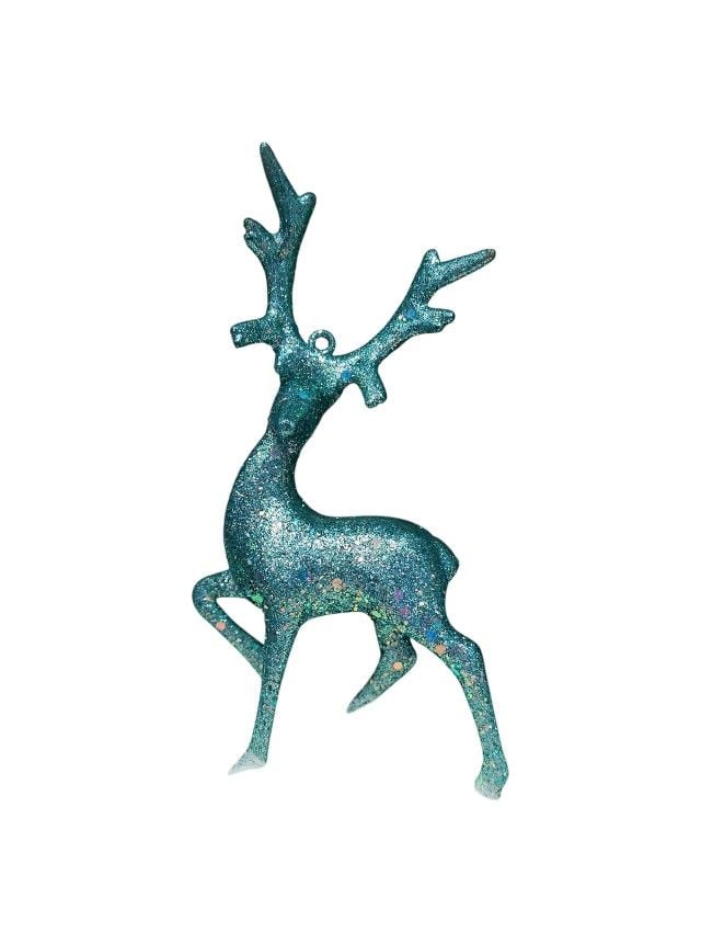 Figurina ornament Engros decoratiune de Craciun, din plastic, 13 cm