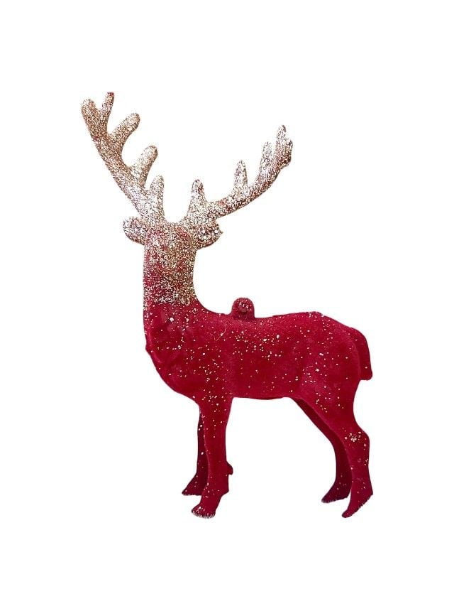 Figurina ornament Engros decoratiune de Craciun, din plastic, 14 cm