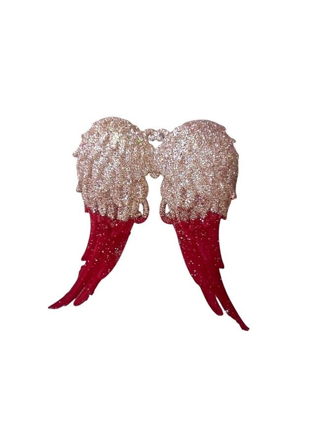 Figurina ornament Engros decoratiune de Craciun, din plastic, 14 cm