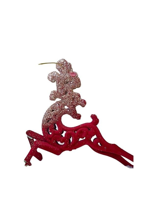 Figurina ornament Engros decoratiune de Craciun, din plastic, 14 cm