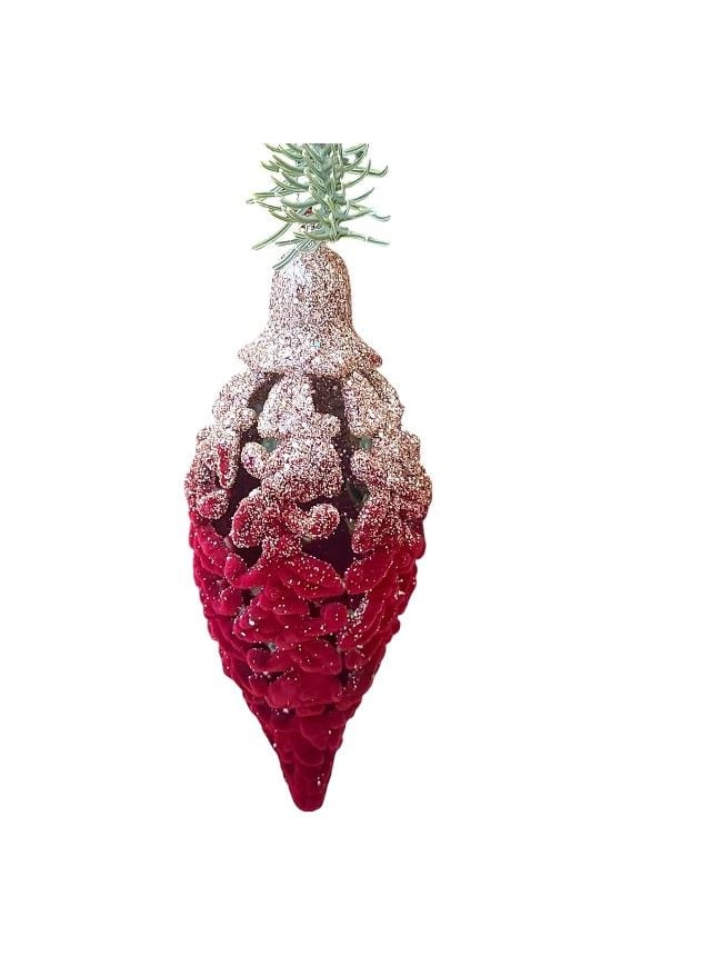Figurina ornament Engros decoratiune de Craciun, din plastic, 16 cm
