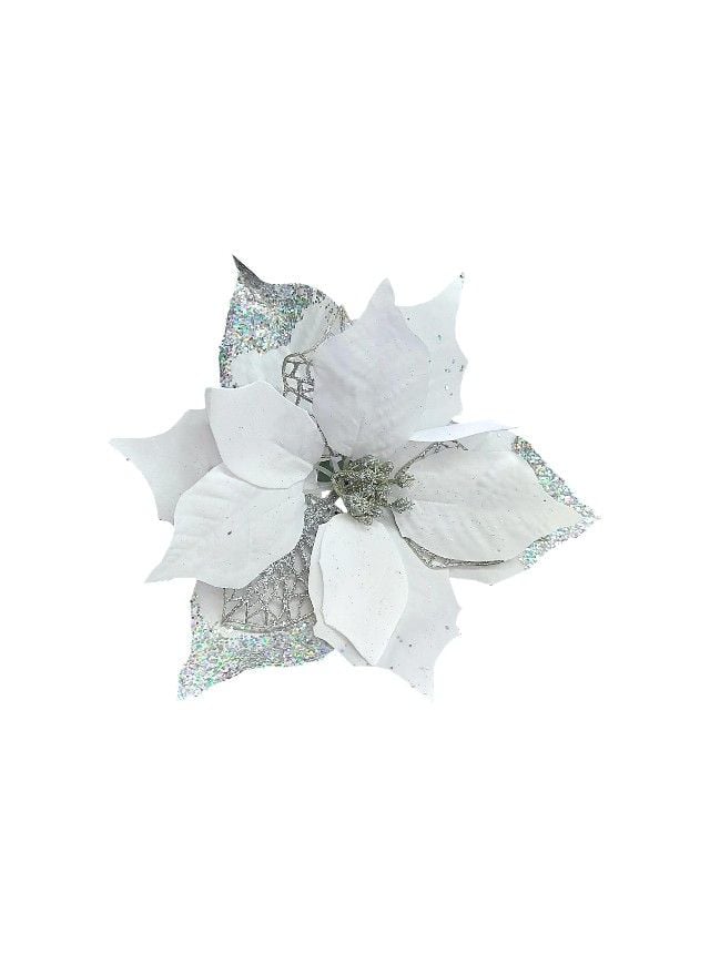 Flori ornament Engros decoratiune de Craciun, din plastic, Craciunite
