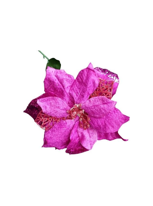 Flori ornament Engros decoratiune de Craciun, din plastic, Craciunite