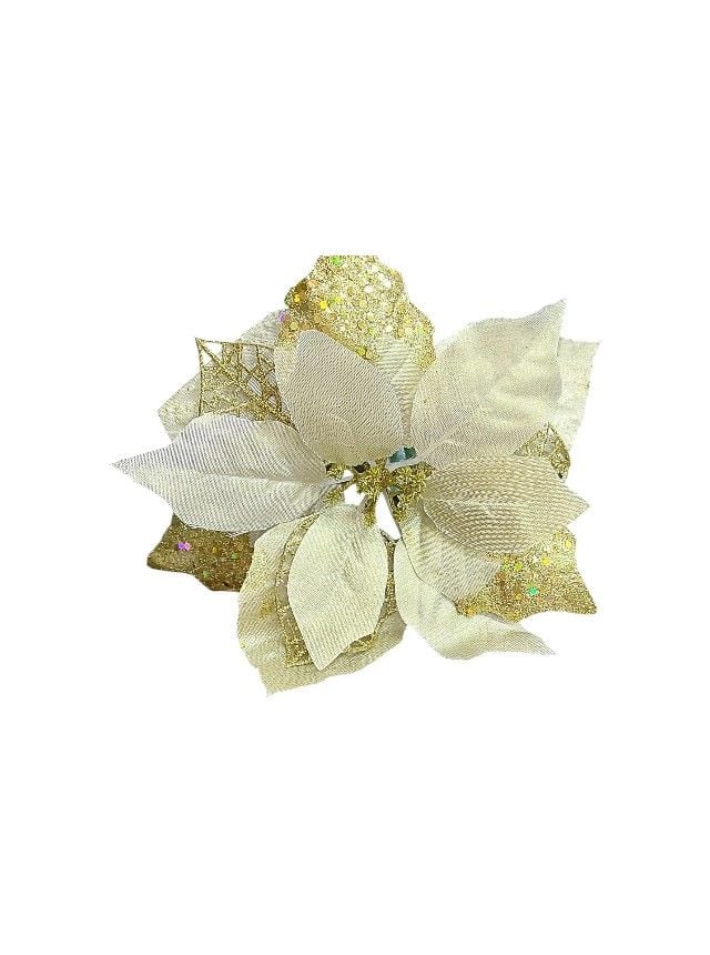 Flori ornament Engros decoratiune de Craciun, din plastic, Craciunite