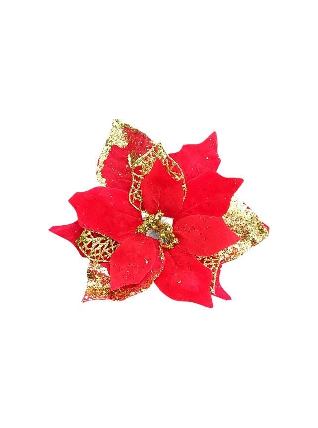 Flori ornament Engros decoratiune de Craciun, din plastic, Craciunite