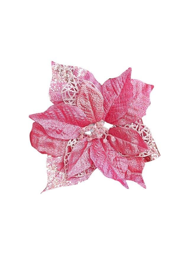 Flori ornament Engros decoratiune de Craciun, din plastic, Craciunite