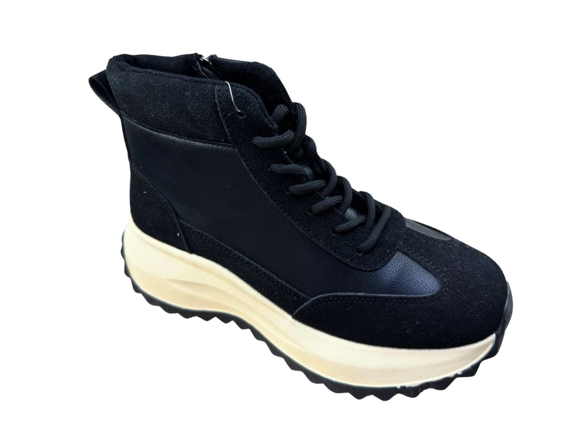 Ghete Sport-Casual Iarna Dama si Adolescenti, Interior Captusit, Inchidere Fermoar+Siret, Talpa Antiderapanta, Engross, Marimi 36-41, 8buc/bax