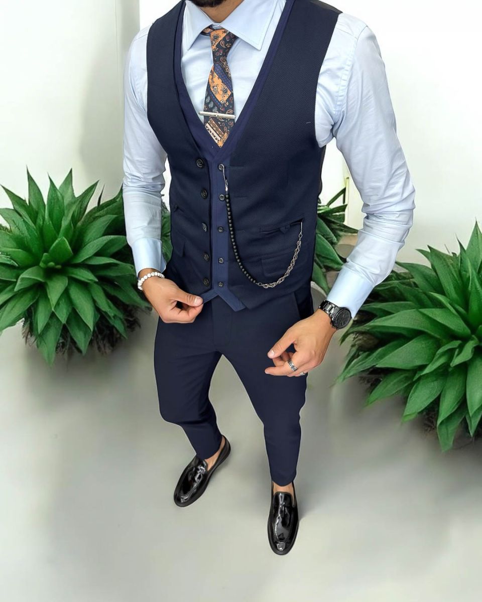 Compleu barbati  Vesta + Pantaloni 13238