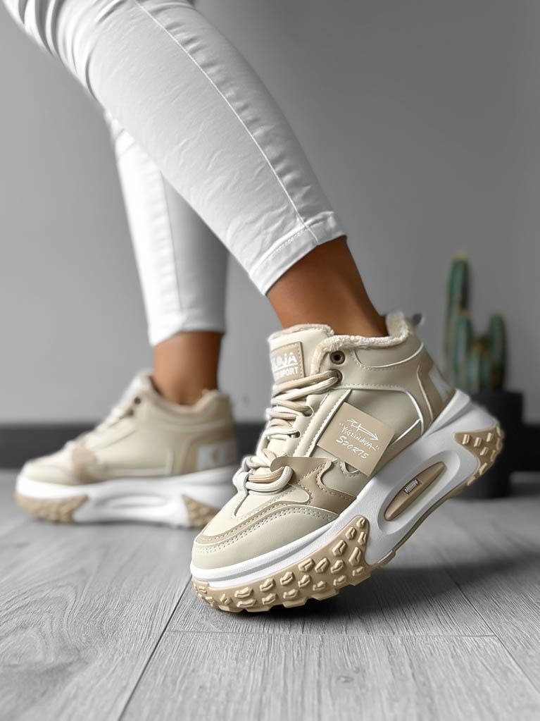 Ghete dama bej B2 N11-1