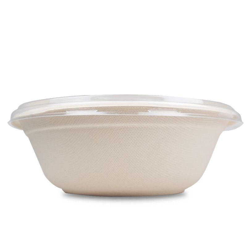 BOL SALATA BIODEGRADABIL 500 CC CU CAPAC (50 buc/set)
