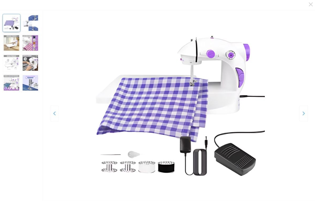 Masina de Cusut Electrica 4 in 1 cu Masuta Inclusa