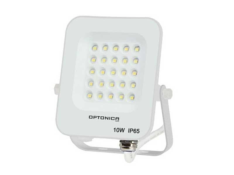 Proiector LED 10W 900 lm 6000K IP65 alb ENGROSS