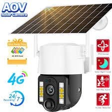 Camera de supraveghere Engros 4G, cu panou solar