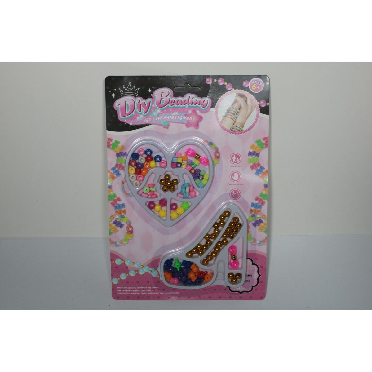 Set Engros creativ cu margele la tipla MX139 , 20x28cm