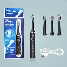 Periuta angro de dinti electrica reincarcabila Shuke, 4 capete de periere