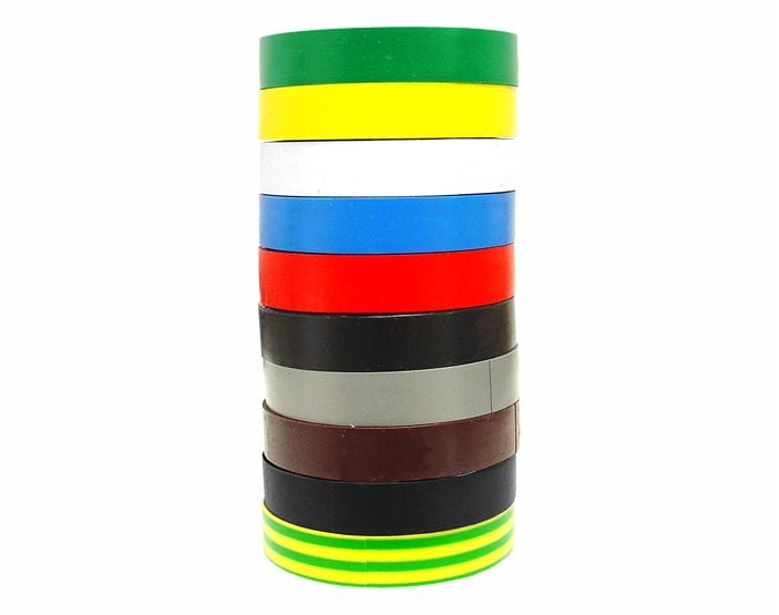 Banda izolier 25m diverse culori set 10buc