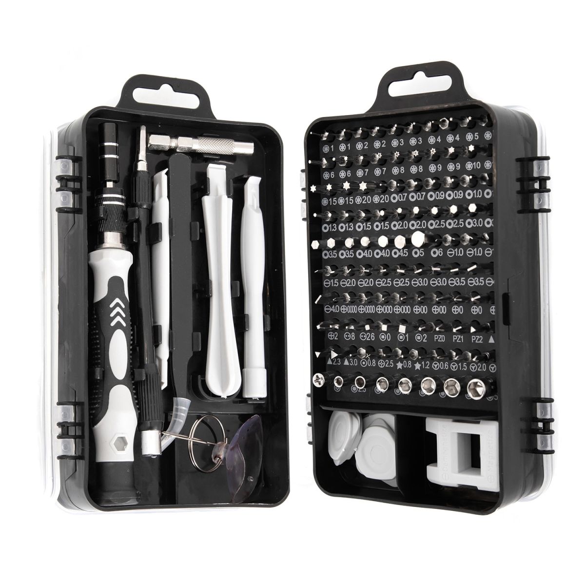 Set Trusa Surubelnite ENGROSS de Precizie 112 in 1 pentru Macbook, iMac, iPhone, electronice, telefon