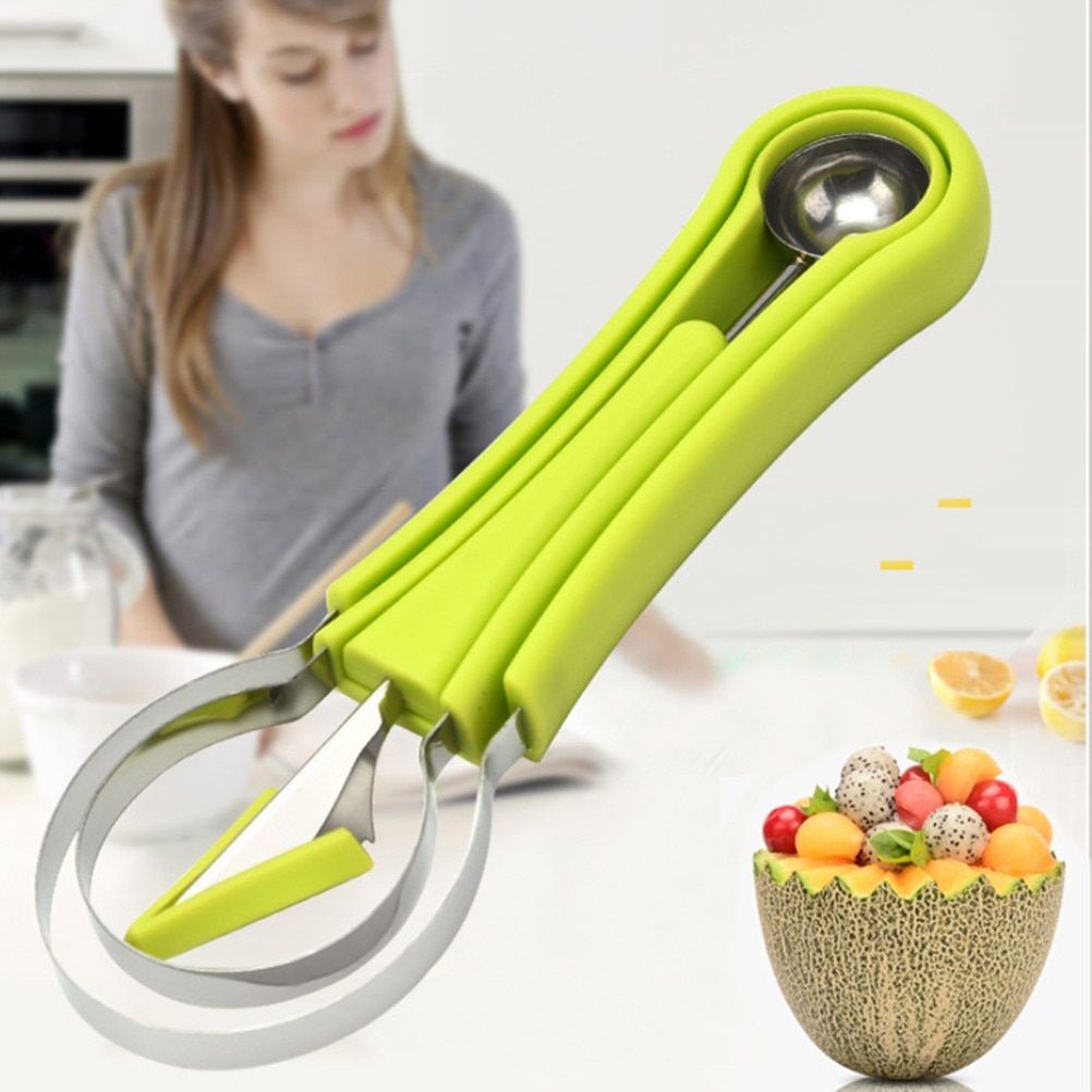 Instrument pentru curatarea si sculptarea fructelor ENGROSS, Aparat Taiat in Forme, Fructe si Legume, Rezistent, inox