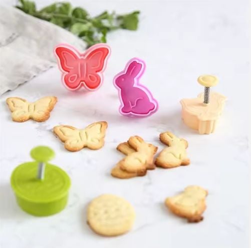 Set 4 Mini Forme pentru Biscuiți Engros