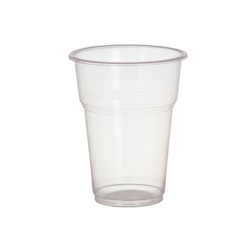 PAHARE TRANSPARENTE DIN PET 390 cc 100 Buc/Set