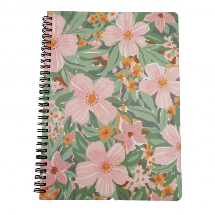 Agenda model floral pictat, A5, engros