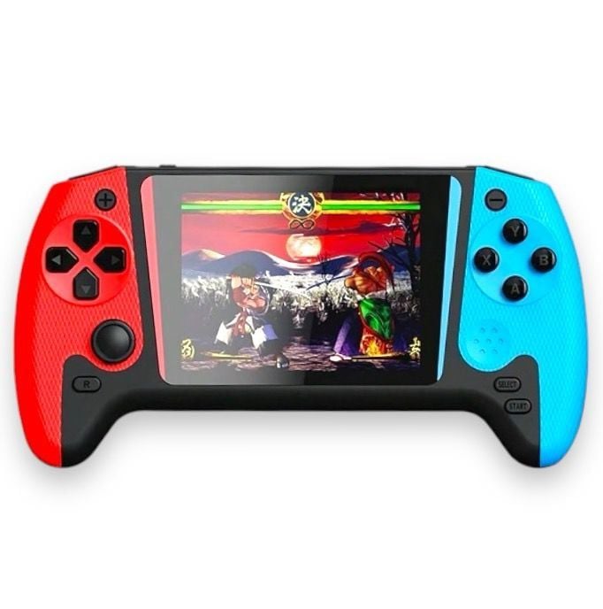Consola de Jocuri Portabila - 500 Jocuri Clasice, Conectare la Televizor prin Cablu AV, Ecran Color HD, Baterie de Lunga Durata, Reincarcabila USB Engros
