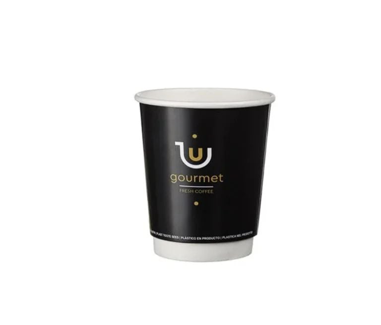 PAHARE CU PERETE DUBLU GOURMET 12 OZ- 360 ml (100 buc/set)