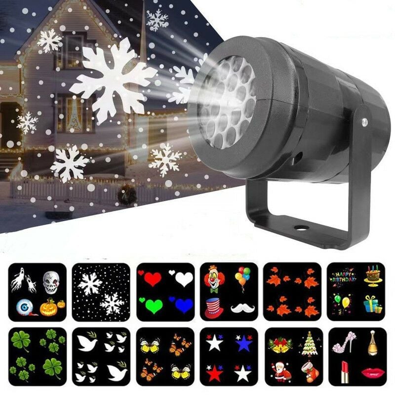 Proiector LED exterior ENGROSS pentru Craciun, 16 imagini