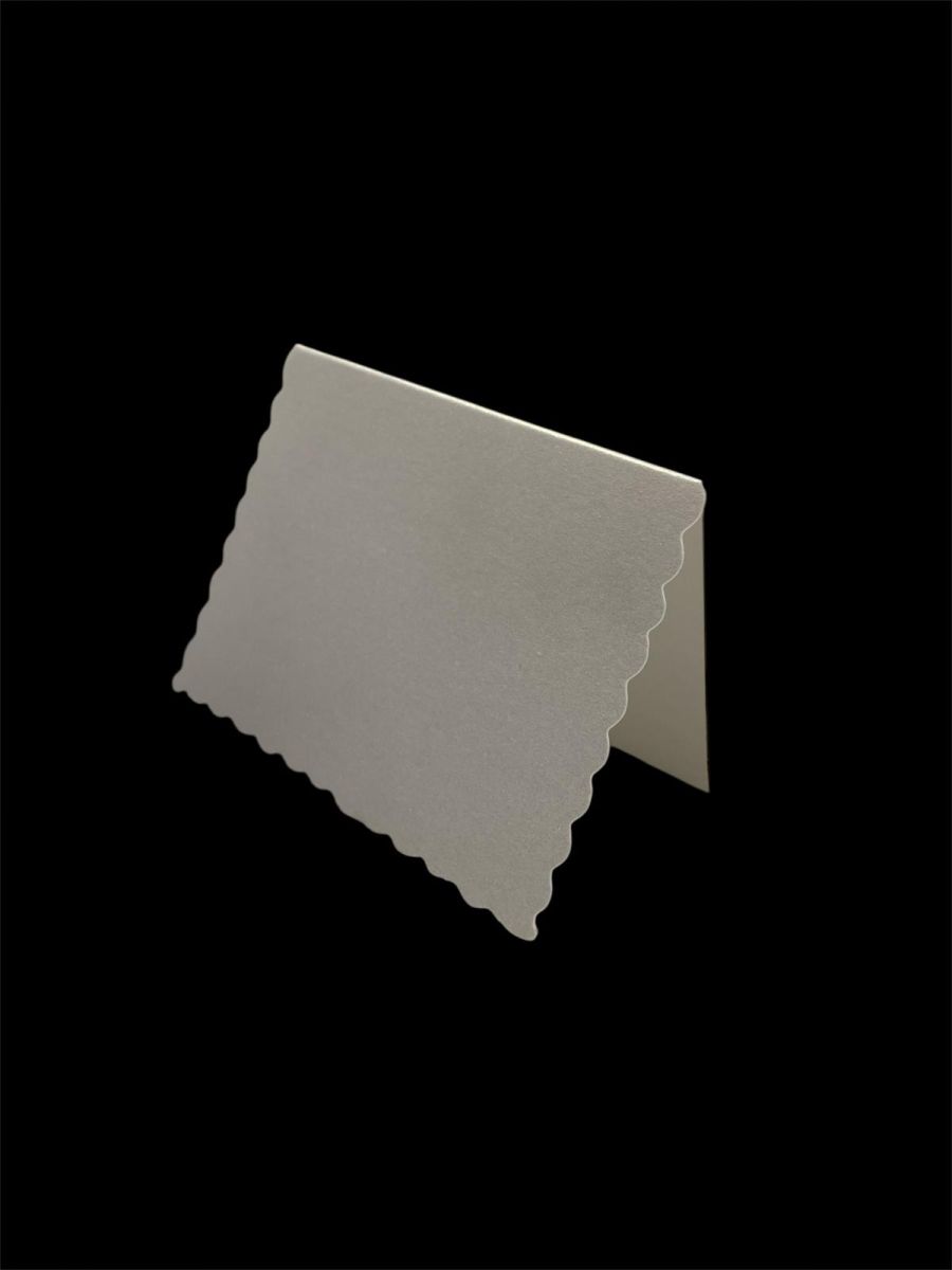 Cartoane pentru mese, 20/set, ALB, dimensiuni: 8.5 x 6.5 cm