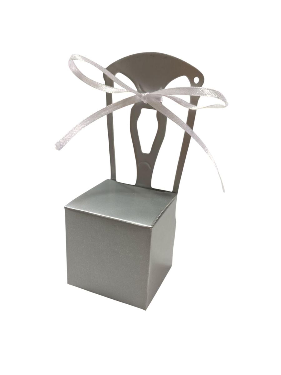 Cutiuta marturie in forma de scaun , 12/set, ARGINTIU