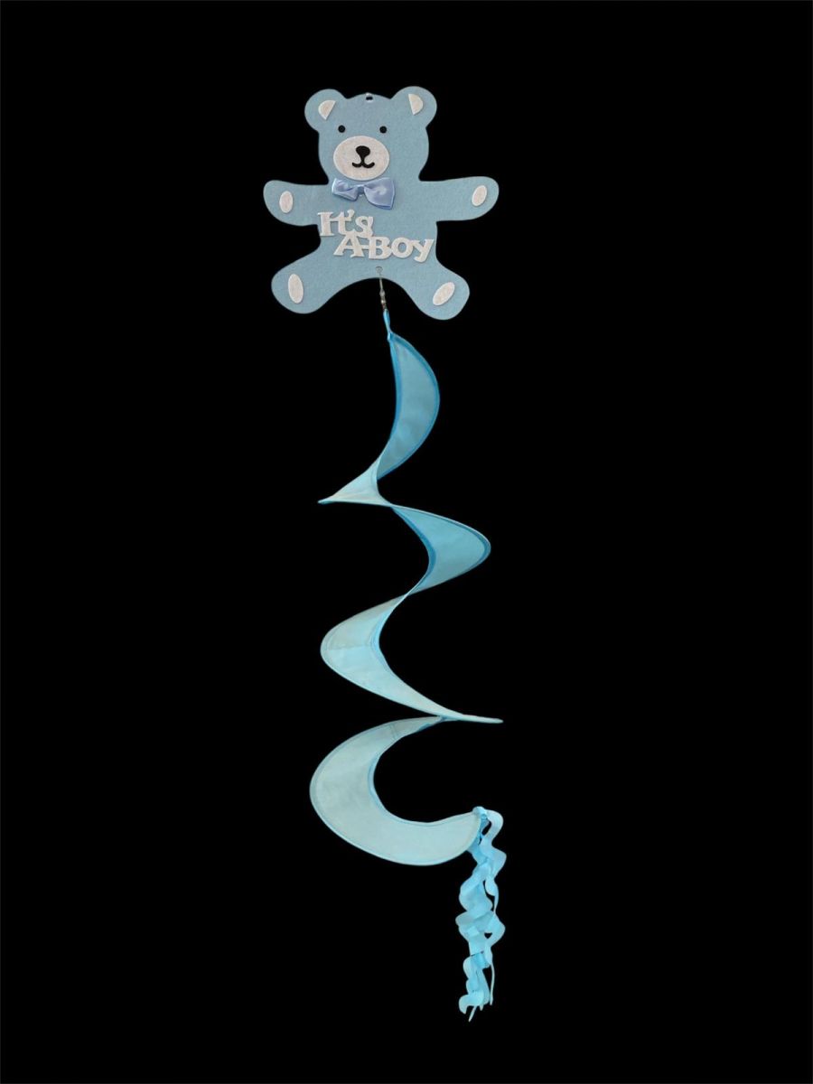 Decoratiune IT\'S A BOY, ALBASTRU, dimensiuni: aprox. 100 cm