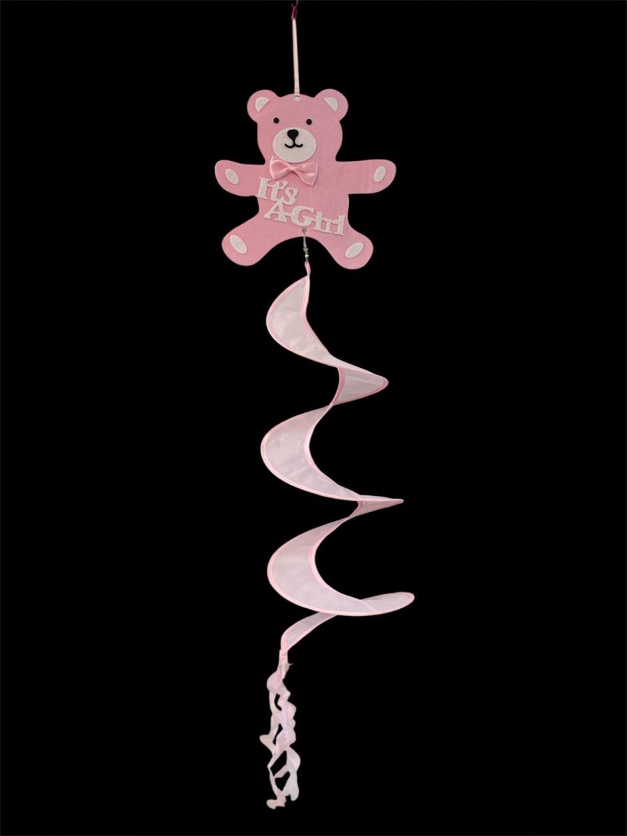 Decoratiune IT\'S A GIRL, ROZ, dimensiuni: aprox. 100 cm
