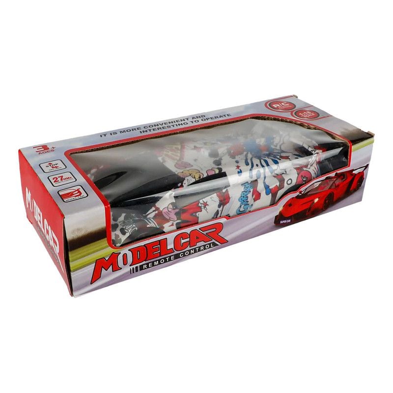 Masina Model Car R/C 1:18 cu Telecomanda si Design Colorat, Engros